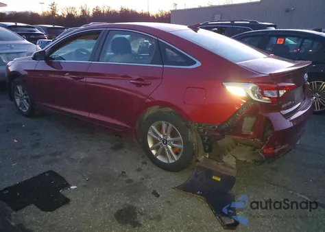 2016 Hyundai Sonata Se z USA, uszkodzony, nr VIN 5NPE24AF7GH326725